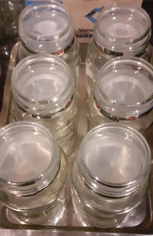 empty douwe egberts jars